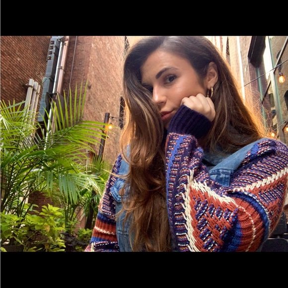 Fabrik Knitted Jean Jacket Size Small Worn Once! - Picture 2 of 12